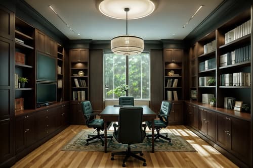 photo from pinterest of contemporary-style interior designed (study room interior) with cabinets and writing desk and plant and office chair and bookshelves and desk lamp and lounge chair and cabinets. . with . . cinematic photo, highly detailed, cinematic lighting, ultra-detailed, ultrarealistic, photorealism, 8k. trending on pinterest. contemporary interior design style. masterpiece, cinematic light, ultrarealistic+, photorealistic+, 8k, raw photo, realistic, sharp focus on eyes, (symmetrical eyes), (intact eyes), hyperrealistic, highest quality, best quality, , highly detailed, masterpiece, best quality, extremely detailed 8k wallpaper, masterpiece, best quality, ultra-detailed, best shadow, detailed background, detailed face, detailed eyes, high contrast, best illumination, detailed face, dulux, caustic, dynamic angle, detailed glow. dramatic lighting. highly detailed, insanely detailed hair, symmetrical, intricate details, professionally retouched, 8k high definition. strong bokeh. award winning photo.