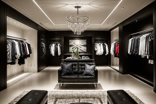 photo from pinterest of contemporary-style interior designed (clothing store interior) . with . . cinematic photo, highly detailed, cinematic lighting, ultra-detailed, ultrarealistic, photorealism, 8k. trending on pinterest. contemporary interior design style. masterpiece, cinematic light, ultrarealistic+, photorealistic+, 8k, raw photo, realistic, sharp focus on eyes, (symmetrical eyes), (intact eyes), hyperrealistic, highest quality, best quality, , highly detailed, masterpiece, best quality, extremely detailed 8k wallpaper, masterpiece, best quality, ultra-detailed, best shadow, detailed background, detailed face, detailed eyes, high contrast, best illumination, detailed face, dulux, caustic, dynamic angle, detailed glow. dramatic lighting. highly detailed, insanely detailed hair, symmetrical, intricate details, professionally retouched, 8k high definition. strong bokeh. award winning photo.