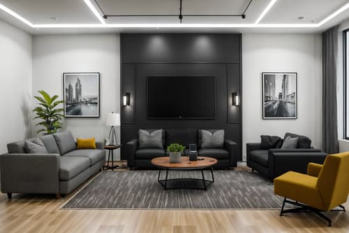 photo from pinterest of contemporary-style interior designed (coworking space interior) with seating area with sofa and lounge chairs and office desks and office chairs and seating area with sofa. . with . . cinematic photo, highly detailed, cinematic lighting, ultra-detailed, ultrarealistic, photorealism, 8k. trending on pinterest. contemporary interior design style. masterpiece, cinematic light, ultrarealistic+, photorealistic+, 8k, raw photo, realistic, sharp focus on eyes, (symmetrical eyes), (intact eyes), hyperrealistic, highest quality, best quality, , highly detailed, masterpiece, best quality, extremely detailed 8k wallpaper, masterpiece, best quality, ultra-detailed, best shadow, detailed background, detailed face, detailed eyes, high contrast, best illumination, detailed face, dulux, caustic, dynamic angle, detailed glow. dramatic lighting. highly detailed, insanely detailed hair, symmetrical, intricate details, professionally retouched, 8k high definition. strong bokeh. award winning photo.