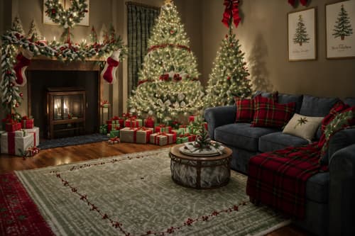 photo from pinterest of christmas-style interior designed (attic interior) . with giftwrapped gifts and christmas ornaments and tie pinecones and berries and ribbons and a few big socks hanging and plaid rugs and snow outside and berries and greenery draped. . cinematic photo, highly detailed, cinematic lighting, ultra-detailed, ultrarealistic, photorealism, 8k. trending on pinterest. christmas interior design style. masterpiece, cinematic light, ultrarealistic+, photorealistic+, 8k, raw photo, realistic, sharp focus on eyes, (symmetrical eyes), (intact eyes), hyperrealistic, highest quality, best quality, , highly detailed, masterpiece, best quality, extremely detailed 8k wallpaper, masterpiece, best quality, ultra-detailed, best shadow, detailed background, detailed face, detailed eyes, high contrast, best illumination, detailed face, dulux, caustic, dynamic angle, detailed glow. dramatic lighting. highly detailed, insanely detailed hair, symmetrical, intricate details, professionally retouched, 8k high definition. strong bokeh. award winning photo.
