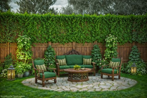 photo from pinterest of medieval-style designed (outdoor garden ) with garden tree and grass and garden plants and garden tree. . with upholstery on chairs and sofas and deep colors like red, gold, or blue and carved wooden chairs and timber walls and castle and carved wooden benches and castle and medieval shields on the wall. . cinematic photo, highly detailed, cinematic lighting, ultra-detailed, ultrarealistic, photorealism, 8k. trending on pinterest. medieval design style. masterpiece, cinematic light, ultrarealistic+, photorealistic+, 8k, raw photo, realistic, sharp focus on eyes, (symmetrical eyes), (intact eyes), hyperrealistic, highest quality, best quality, , highly detailed, masterpiece, best quality, extremely detailed 8k wallpaper, masterpiece, best quality, ultra-detailed, best shadow, detailed background, detailed face, detailed eyes, high contrast, best illumination, detailed face, dulux, caustic, dynamic angle, detailed glow. dramatic lighting. highly detailed, insanely detailed hair, symmetrical, intricate details, professionally retouched, 8k high definition. strong bokeh. award winning photo.
