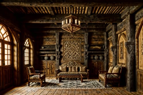 photo from pinterest of medieval-style interior designed (clothing store interior) . with timber walls and stone walls and carved wooden chairs and heavy furniture pieces and upholstery on chairs and sofas and intricate wooden inlay designs and carvings and castle interior and timber beams. . cinematic photo, highly detailed, cinematic lighting, ultra-detailed, ultrarealistic, photorealism, 8k. trending on pinterest. medieval interior design style. masterpiece, cinematic light, ultrarealistic+, photorealistic+, 8k, raw photo, realistic, sharp focus on eyes, (symmetrical eyes), (intact eyes), hyperrealistic, highest quality, best quality, , highly detailed, masterpiece, best quality, extremely detailed 8k wallpaper, masterpiece, best quality, ultra-detailed, best shadow, detailed background, detailed face, detailed eyes, high contrast, best illumination, detailed face, dulux, caustic, dynamic angle, detailed glow. dramatic lighting. highly detailed, insanely detailed hair, symmetrical, intricate details, professionally retouched, 8k high definition. strong bokeh. award winning photo.