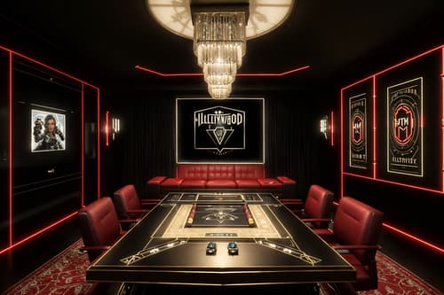 photo from pinterest of hollywood glam-style interior designed (gaming room interior) . . cinematic photo, highly detailed, cinematic lighting, ultra-detailed, ultrarealistic, photorealism, 8k. trending on pinterest. hollywood glam interior design style. masterpiece, cinematic light, ultrarealistic+, photorealistic+, 8k, raw photo, realistic, sharp focus on eyes, (symmetrical eyes), (intact eyes), hyperrealistic, highest quality, best quality, , highly detailed, masterpiece, best quality, extremely detailed 8k wallpaper, masterpiece, best quality, ultra-detailed, best shadow, detailed background, detailed face, detailed eyes, high contrast, best illumination, detailed face, dulux, caustic, dynamic angle, detailed glow. dramatic lighting. highly detailed, insanely detailed hair, symmetrical, intricate details, professionally retouched, 8k high definition. strong bokeh. award winning photo.
