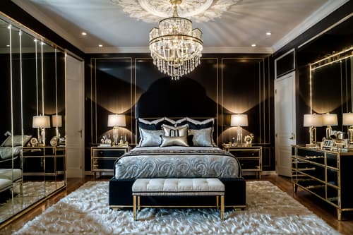 photo from pinterest of hollywood glam-style interior designed (kids room interior) with mirror and kids desk and storage bench or ottoman and night light and bedside table or night stand and headboard and dresser closet and bed. . . cinematic photo, highly detailed, cinematic lighting, ultra-detailed, ultrarealistic, photorealism, 8k. trending on pinterest. hollywood glam interior design style. masterpiece, cinematic light, ultrarealistic+, photorealistic+, 8k, raw photo, realistic, sharp focus on eyes, (symmetrical eyes), (intact eyes), hyperrealistic, highest quality, best quality, , highly detailed, masterpiece, best quality, extremely detailed 8k wallpaper, masterpiece, best quality, ultra-detailed, best shadow, detailed background, detailed face, detailed eyes, high contrast, best illumination, detailed face, dulux, caustic, dynamic angle, detailed glow. dramatic lighting. highly detailed, insanely detailed hair, symmetrical, intricate details, professionally retouched, 8k high definition. strong bokeh. award winning photo.
