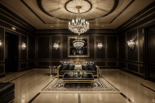 photo from pinterest of hollywood glam-style interior designed (exhibition space interior) . . cinematic photo, highly detailed, cinematic lighting, ultra-detailed, ultrarealistic, photorealism, 8k. trending on pinterest. hollywood glam interior design style. masterpiece, cinematic light, ultrarealistic+, photorealistic+, 8k, raw photo, realistic, sharp focus on eyes, (symmetrical eyes), (intact eyes), hyperrealistic, highest quality, best quality, , highly detailed, masterpiece, best quality, extremely detailed 8k wallpaper, masterpiece, best quality, ultra-detailed, best shadow, detailed background, detailed face, detailed eyes, high contrast, best illumination, detailed face, dulux, caustic, dynamic angle, detailed glow. dramatic lighting. highly detailed, insanely detailed hair, symmetrical, intricate details, professionally retouched, 8k high definition. strong bokeh. award winning photo.