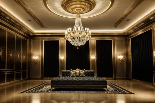 photo from pinterest of hollywood glam-style interior designed (exhibition space interior) . . cinematic photo, highly detailed, cinematic lighting, ultra-detailed, ultrarealistic, photorealism, 8k. trending on pinterest. hollywood glam interior design style. masterpiece, cinematic light, ultrarealistic+, photorealistic+, 8k, raw photo, realistic, sharp focus on eyes, (symmetrical eyes), (intact eyes), hyperrealistic, highest quality, best quality, , highly detailed, masterpiece, best quality, extremely detailed 8k wallpaper, masterpiece, best quality, ultra-detailed, best shadow, detailed background, detailed face, detailed eyes, high contrast, best illumination, detailed face, dulux, caustic, dynamic angle, detailed glow. dramatic lighting. highly detailed, insanely detailed hair, symmetrical, intricate details, professionally retouched, 8k high definition. strong bokeh. award winning photo.