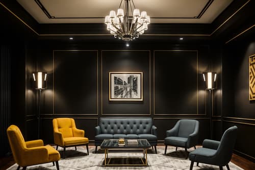 photo from pinterest of hollywood glam-style interior designed (coworking space interior) with lounge chairs and seating area with sofa and office chairs and office desks and lounge chairs. . . cinematic photo, highly detailed, cinematic lighting, ultra-detailed, ultrarealistic, photorealism, 8k. trending on pinterest. hollywood glam interior design style. masterpiece, cinematic light, ultrarealistic+, photorealistic+, 8k, raw photo, realistic, sharp focus on eyes, (symmetrical eyes), (intact eyes), hyperrealistic, highest quality, best quality, , highly detailed, masterpiece, best quality, extremely detailed 8k wallpaper, masterpiece, best quality, ultra-detailed, best shadow, detailed background, detailed face, detailed eyes, high contrast, best illumination, detailed face, dulux, caustic, dynamic angle, detailed glow. dramatic lighting. highly detailed, insanely detailed hair, symmetrical, intricate details, professionally retouched, 8k high definition. strong bokeh. award winning photo.