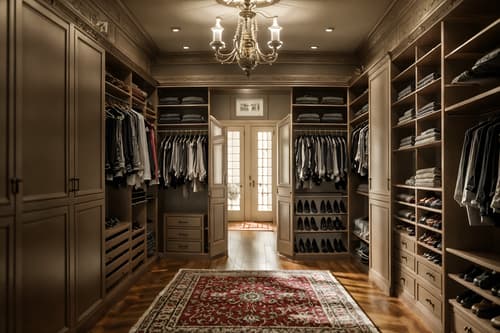 photo from pinterest of traditional-style interior designed (walk in closet interior) . . cinematic photo, highly detailed, cinematic lighting, ultra-detailed, ultrarealistic, photorealism, 8k. trending on pinterest. traditional interior design style. masterpiece, cinematic light, ultrarealistic+, photorealistic+, 8k, raw photo, realistic, sharp focus on eyes, (symmetrical eyes), (intact eyes), hyperrealistic, highest quality, best quality, , highly detailed, masterpiece, best quality, extremely detailed 8k wallpaper, masterpiece, best quality, ultra-detailed, best shadow, detailed background, detailed face, detailed eyes, high contrast, best illumination, detailed face, dulux, caustic, dynamic angle, detailed glow. dramatic lighting. highly detailed, insanely detailed hair, symmetrical, intricate details, professionally retouched, 8k high definition. strong bokeh. award winning photo.