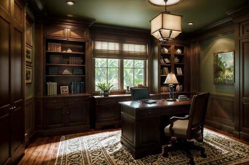 photo from pinterest of traditional-style interior designed (home office interior) with cabinets and computer desk and office chair and plant and desk lamp and cabinets. . . cinematic photo, highly detailed, cinematic lighting, ultra-detailed, ultrarealistic, photorealism, 8k. trending on pinterest. traditional interior design style. masterpiece, cinematic light, ultrarealistic+, photorealistic+, 8k, raw photo, realistic, sharp focus on eyes, (symmetrical eyes), (intact eyes), hyperrealistic, highest quality, best quality, , highly detailed, masterpiece, best quality, extremely detailed 8k wallpaper, masterpiece, best quality, ultra-detailed, best shadow, detailed background, detailed face, detailed eyes, high contrast, best illumination, detailed face, dulux, caustic, dynamic angle, detailed glow. dramatic lighting. highly detailed, insanely detailed hair, symmetrical, intricate details, professionally retouched, 8k high definition. strong bokeh. award winning photo.