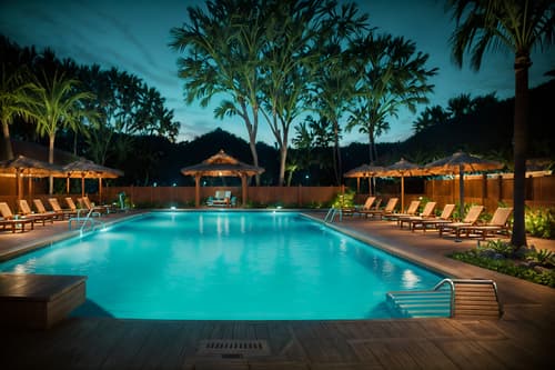 photo from pinterest of traditional-style designed (outdoor pool area ) with pool lounge chairs and pool and pool lights and pool lounge chairs. . . cinematic photo, highly detailed, cinematic lighting, ultra-detailed, ultrarealistic, photorealism, 8k. trending on pinterest. traditional design style. masterpiece, cinematic light, ultrarealistic+, photorealistic+, 8k, raw photo, realistic, sharp focus on eyes, (symmetrical eyes), (intact eyes), hyperrealistic, highest quality, best quality, , highly detailed, masterpiece, best quality, extremely detailed 8k wallpaper, masterpiece, best quality, ultra-detailed, best shadow, detailed background, detailed face, detailed eyes, high contrast, best illumination, detailed face, dulux, caustic, dynamic angle, detailed glow. dramatic lighting. highly detailed, insanely detailed hair, symmetrical, intricate details, professionally retouched, 8k high definition. strong bokeh. award winning photo.