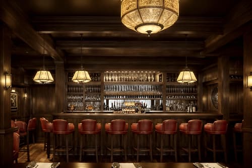 photo from pinterest of traditional-style interior designed (restaurant interior) with restaurant bar and restaurant chairs and restaurant dining tables and restaurant decor and restaurant bar. . . cinematic photo, highly detailed, cinematic lighting, ultra-detailed, ultrarealistic, photorealism, 8k. trending on pinterest. traditional interior design style. masterpiece, cinematic light, ultrarealistic+, photorealistic+, 8k, raw photo, realistic, sharp focus on eyes, (symmetrical eyes), (intact eyes), hyperrealistic, highest quality, best quality, , highly detailed, masterpiece, best quality, extremely detailed 8k wallpaper, masterpiece, best quality, ultra-detailed, best shadow, detailed background, detailed face, detailed eyes, high contrast, best illumination, detailed face, dulux, caustic, dynamic angle, detailed glow. dramatic lighting. highly detailed, insanely detailed hair, symmetrical, intricate details, professionally retouched, 8k high definition. strong bokeh. award winning photo.