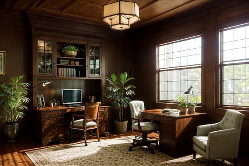 photo from pinterest of traditional-style interior designed (office interior) with desk lamps and office desks and lounge chairs and cabinets and plants and seating area with sofa and windows and office chairs. . . cinematic photo, highly detailed, cinematic lighting, ultra-detailed, ultrarealistic, photorealism, 8k. trending on pinterest. traditional interior design style. masterpiece, cinematic light, ultrarealistic+, photorealistic+, 8k, raw photo, realistic, sharp focus on eyes, (symmetrical eyes), (intact eyes), hyperrealistic, highest quality, best quality, , highly detailed, masterpiece, best quality, extremely detailed 8k wallpaper, masterpiece, best quality, ultra-detailed, best shadow, detailed background, detailed face, detailed eyes, high contrast, best illumination, detailed face, dulux, caustic, dynamic angle, detailed glow. dramatic lighting. highly detailed, insanely detailed hair, symmetrical, intricate details, professionally retouched, 8k high definition. strong bokeh. award winning photo.