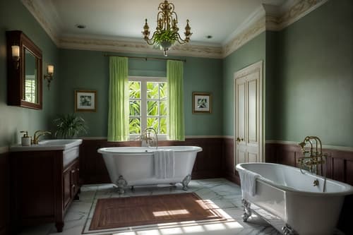 photo from pinterest of traditional-style interior designed (hotel bathroom interior) with plant and bathroom sink with faucet and bath towel and waste basket and bathroom cabinet and bathtub and shower and bath rail. . . cinematic photo, highly detailed, cinematic lighting, ultra-detailed, ultrarealistic, photorealism, 8k. trending on pinterest. traditional interior design style. masterpiece, cinematic light, ultrarealistic+, photorealistic+, 8k, raw photo, realistic, sharp focus on eyes, (symmetrical eyes), (intact eyes), hyperrealistic, highest quality, best quality, , highly detailed, masterpiece, best quality, extremely detailed 8k wallpaper, masterpiece, best quality, ultra-detailed, best shadow, detailed background, detailed face, detailed eyes, high contrast, best illumination, detailed face, dulux, caustic, dynamic angle, detailed glow. dramatic lighting. highly detailed, insanely detailed hair, symmetrical, intricate details, professionally retouched, 8k high definition. strong bokeh. award winning photo.