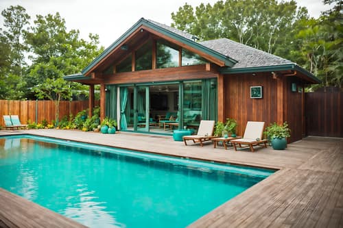 photo from pinterest of airbnb-style designed (outdoor pool area ) with pool lounge chairs and pool lights and pool and pool lounge chairs. . with natural materials and elements and simple color palette and neutral walls and textures and open and natural lighting and practicality and functionality and scandinavian style and simple, clean lines and simplistic furniture and natural materials and elements. . cinematic photo, highly detailed, cinematic lighting, ultra-detailed, ultrarealistic, photorealism, 8k. trending on pinterest. airbnb design style. masterpiece, cinematic light, ultrarealistic+, photorealistic+, 8k, raw photo, realistic, sharp focus on eyes, (symmetrical eyes), (intact eyes), hyperrealistic, highest quality, best quality, , highly detailed, masterpiece, best quality, extremely detailed 8k wallpaper, masterpiece, best quality, ultra-detailed, best shadow, detailed background, detailed face, detailed eyes, high contrast, best illumination, detailed face, dulux, caustic, dynamic angle, detailed glow. dramatic lighting. highly detailed, insanely detailed hair, symmetrical, intricate details, professionally retouched, 8k high definition. strong bokeh. award winning photo.
