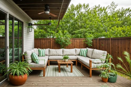 photo from pinterest of airbnb-style designed (outdoor patio ) with plant and deck with deck chairs and grass and patio couch with pillows and barbeque or grill and plant. . with simple, clean lines and simplistic furniture and scandinavian style and natural materials and elements and neutral walls and textures and practicality and functionality and simple color palette and open and natural lighting and simple, clean lines and simplistic furniture. . cinematic photo, highly detailed, cinematic lighting, ultra-detailed, ultrarealistic, photorealism, 8k. trending on pinterest. airbnb design style. masterpiece, cinematic light, ultrarealistic+, photorealistic+, 8k, raw photo, realistic, sharp focus on eyes, (symmetrical eyes), (intact eyes), hyperrealistic, highest quality, best quality, , highly detailed, masterpiece, best quality, extremely detailed 8k wallpaper, masterpiece, best quality, ultra-detailed, best shadow, detailed background, detailed face, detailed eyes, high contrast, best illumination, detailed face, dulux, caustic, dynamic angle, detailed glow. dramatic lighting. highly detailed, insanely detailed hair, symmetrical, intricate details, professionally retouched, 8k high definition. strong bokeh. award winning photo.