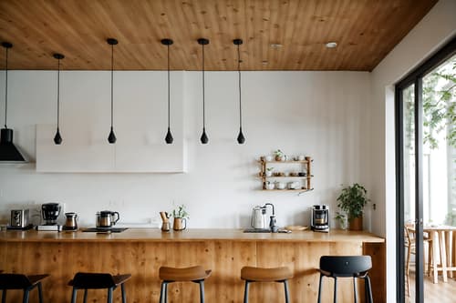 photo from pinterest of airbnb-style interior designed (coffee shop interior) . with practicality and functionality and natural materials and elements and scandinavian style and neutral walls and textures and simple, clean lines and simplistic furniture and simple color palette and open and natural lighting and practicality and functionality. . cinematic photo, highly detailed, cinematic lighting, ultra-detailed, ultrarealistic, photorealism, 8k. trending on pinterest. airbnb interior design style. masterpiece, cinematic light, ultrarealistic+, photorealistic+, 8k, raw photo, realistic, sharp focus on eyes, (symmetrical eyes), (intact eyes), hyperrealistic, highest quality, best quality, , highly detailed, masterpiece, best quality, extremely detailed 8k wallpaper, masterpiece, best quality, ultra-detailed, best shadow, detailed background, detailed face, detailed eyes, high contrast, best illumination, detailed face, dulux, caustic, dynamic angle, detailed glow. dramatic lighting. highly detailed, insanely detailed hair, symmetrical, intricate details, professionally retouched, 8k high definition. strong bokeh. award winning photo.