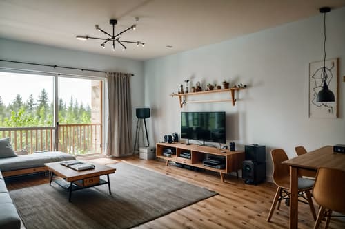 photo from pinterest of airbnb-style interior designed (gaming room interior) . with open and natural lighting and practicality and functionality and natural materials and elements and simple color palette and simple, clean lines and simplistic furniture and neutral walls and textures and scandinavian style and open and natural lighting. . cinematic photo, highly detailed, cinematic lighting, ultra-detailed, ultrarealistic, photorealism, 8k. trending on pinterest. airbnb interior design style. masterpiece, cinematic light, ultrarealistic+, photorealistic+, 8k, raw photo, realistic, sharp focus on eyes, (symmetrical eyes), (intact eyes), hyperrealistic, highest quality, best quality, , highly detailed, masterpiece, best quality, extremely detailed 8k wallpaper, masterpiece, best quality, ultra-detailed, best shadow, detailed background, detailed face, detailed eyes, high contrast, best illumination, detailed face, dulux, caustic, dynamic angle, detailed glow. dramatic lighting. highly detailed, insanely detailed hair, symmetrical, intricate details, professionally retouched, 8k high definition. strong bokeh. award winning photo.