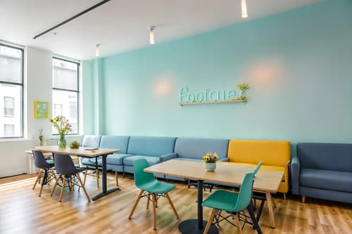 photo from pinterest of easter-style interior designed (coworking space interior) with office chairs and office desks and seating area with sofa and lounge chairs and office chairs. . with flowers on table and light blue colors and easter decorations and colorful easter eggs and spring decorations and flowers on table. . cinematic photo, highly detailed, cinematic lighting, ultra-detailed, ultrarealistic, photorealism, 8k. trending on pinterest. easter interior design style. masterpiece, cinematic light, ultrarealistic+, photorealistic+, 8k, raw photo, realistic, sharp focus on eyes, (symmetrical eyes), (intact eyes), hyperrealistic, highest quality, best quality, , highly detailed, masterpiece, best quality, extremely detailed 8k wallpaper, masterpiece, best quality, ultra-detailed, best shadow, detailed background, detailed face, detailed eyes, high contrast, best illumination, detailed face, dulux, caustic, dynamic angle, detailed glow. dramatic lighting. highly detailed, insanely detailed hair, symmetrical, intricate details, professionally retouched, 8k high definition. strong bokeh. award winning photo.