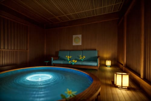 photo from pinterest of easter-style interior designed (onsen interior) . with spring decorations and light blue colors and colorful easter eggs and flowers on table and easter decorations and spring decorations. . cinematic photo, highly detailed, cinematic lighting, ultra-detailed, ultrarealistic, photorealism, 8k. trending on pinterest. easter interior design style. masterpiece, cinematic light, ultrarealistic+, photorealistic+, 8k, raw photo, realistic, sharp focus on eyes, (symmetrical eyes), (intact eyes), hyperrealistic, highest quality, best quality, , highly detailed, masterpiece, best quality, extremely detailed 8k wallpaper, masterpiece, best quality, ultra-detailed, best shadow, detailed background, detailed face, detailed eyes, high contrast, best illumination, detailed face, dulux, caustic, dynamic angle, detailed glow. dramatic lighting. highly detailed, insanely detailed hair, symmetrical, intricate details, professionally retouched, 8k high definition. strong bokeh. award winning photo.