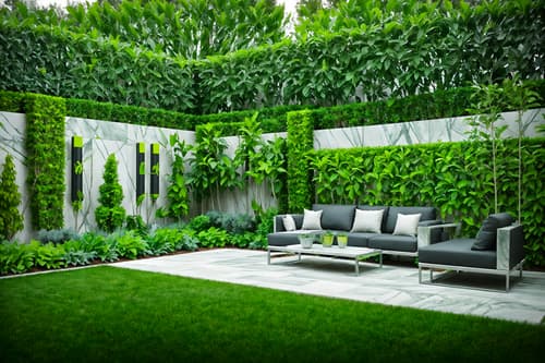 photo from pinterest of futuristic-style designed (outdoor garden ) with garden tree and grass and garden plants and garden tree. . with strong geometric walls and smooth marble and smooth polished marble and neutral background and bright accents and steel finishing and floating surfaces and light colors and monochromatic palette. . cinematic photo, highly detailed, cinematic lighting, ultra-detailed, ultrarealistic, photorealism, 8k. trending on pinterest. futuristic design style. masterpiece, cinematic light, ultrarealistic+, photorealistic+, 8k, raw photo, realistic, sharp focus on eyes, (symmetrical eyes), (intact eyes), hyperrealistic, highest quality, best quality, , highly detailed, masterpiece, best quality, extremely detailed 8k wallpaper, masterpiece, best quality, ultra-detailed, best shadow, detailed background, detailed face, detailed eyes, high contrast, best illumination, detailed face, dulux, caustic, dynamic angle, detailed glow. dramatic lighting. highly detailed, insanely detailed hair, symmetrical, intricate details, professionally retouched, 8k high definition. strong bokeh. award winning photo.