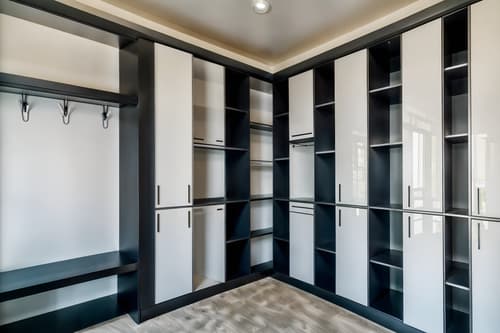 photo from pinterest of futuristic-style interior designed (mudroom interior) with wall hooks for coats and high up storage and a bench and shelves for shoes and storage baskets and storage drawers and cubbies and cabinets. . with spaceship interior and steel finishing and glass panes and futurism and futurism minimalist interior and floating surfaces and circular shapes and smooth marble. . cinematic photo, highly detailed, cinematic lighting, ultra-detailed, ultrarealistic, photorealism, 8k. trending on pinterest. futuristic interior design style. masterpiece, cinematic light, ultrarealistic+, photorealistic+, 8k, raw photo, realistic, sharp focus on eyes, (symmetrical eyes), (intact eyes), hyperrealistic, highest quality, best quality, , highly detailed, masterpiece, best quality, extremely detailed 8k wallpaper, masterpiece, best quality, ultra-detailed, best shadow, detailed background, detailed face, detailed eyes, high contrast, best illumination, detailed face, dulux, caustic, dynamic angle, detailed glow. dramatic lighting. highly detailed, insanely detailed hair, symmetrical, intricate details, professionally retouched, 8k high definition. strong bokeh. award winning photo.