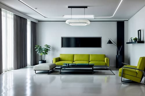 photo from pinterest of futuristic-style interior designed (living room interior) with sofa and furniture and occasional tables and televisions and rug and chairs and plant and electric lamps. . with minimalist clean lines and strong geometric walls and futurism and futuristic interior and futurism minimalist interior and steel finishing and neutral background and bright accents and smooth marble. . cinematic photo, highly detailed, cinematic lighting, ultra-detailed, ultrarealistic, photorealism, 8k. trending on pinterest. futuristic interior design style. masterpiece, cinematic light, ultrarealistic+, photorealistic+, 8k, raw photo, realistic, sharp focus on eyes, (symmetrical eyes), (intact eyes), hyperrealistic, highest quality, best quality, , highly detailed, masterpiece, best quality, extremely detailed 8k wallpaper, masterpiece, best quality, ultra-detailed, best shadow, detailed background, detailed face, detailed eyes, high contrast, best illumination, detailed face, dulux, caustic, dynamic angle, detailed glow. dramatic lighting. highly detailed, insanely detailed hair, symmetrical, intricate details, professionally retouched, 8k high definition. strong bokeh. award winning photo.
