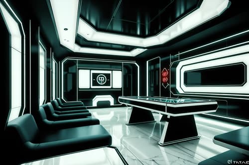 photo from pinterest of retro futuristic-style interior designed (gaming room interior) . with smooth marble and floating surfaces and strong geometric walls and vintage futurism and glass panes and smooth polished marble and minimalist clean lines and steel finishing. . cinematic photo, highly detailed, cinematic lighting, ultra-detailed, ultrarealistic, photorealism, 8k. trending on pinterest. retro futuristic interior design style. masterpiece, cinematic light, ultrarealistic+, photorealistic+, 8k, raw photo, realistic, sharp focus on eyes, (symmetrical eyes), (intact eyes), hyperrealistic, highest quality, best quality, , highly detailed, masterpiece, best quality, extremely detailed 8k wallpaper, masterpiece, best quality, ultra-detailed, best shadow, detailed background, detailed face, detailed eyes, high contrast, best illumination, detailed face, dulux, caustic, dynamic angle, detailed glow. dramatic lighting. highly detailed, insanely detailed hair, symmetrical, intricate details, professionally retouched, 8k high definition. strong bokeh. award winning photo.