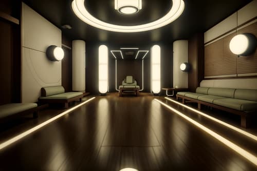 photo from pinterest of retro futuristic-style interior designed (onsen interior) . with neutral background and bright accents and circular shapes and smooth marble and futurism minimalist interior and monochromatic palette and strong geometric walls and light colors and futuristic interior. . cinematic photo, highly detailed, cinematic lighting, ultra-detailed, ultrarealistic, photorealism, 8k. trending on pinterest. retro futuristic interior design style. masterpiece, cinematic light, ultrarealistic+, photorealistic+, 8k, raw photo, realistic, sharp focus on eyes, (symmetrical eyes), (intact eyes), hyperrealistic, highest quality, best quality, , highly detailed, masterpiece, best quality, extremely detailed 8k wallpaper, masterpiece, best quality, ultra-detailed, best shadow, detailed background, detailed face, detailed eyes, high contrast, best illumination, detailed face, dulux, caustic, dynamic angle, detailed glow. dramatic lighting. highly detailed, insanely detailed hair, symmetrical, intricate details, professionally retouched, 8k high definition. strong bokeh. award winning photo.