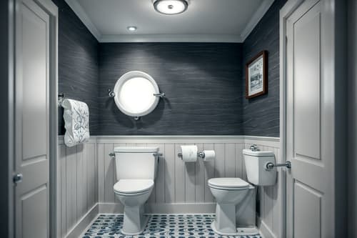 photo from pinterest of nautical-style interior designed (toilet interior) with toilet paper hanger and sink with tap and toilet with toilet seat up and toilet paper hanger. . . cinematic photo, highly detailed, cinematic lighting, ultra-detailed, ultrarealistic, photorealism, 8k. trending on pinterest. nautical interior design style. masterpiece, cinematic light, ultrarealistic+, photorealistic+, 8k, raw photo, realistic, sharp focus on eyes, (symmetrical eyes), (intact eyes), hyperrealistic, highest quality, best quality, , highly detailed, masterpiece, best quality, extremely detailed 8k wallpaper, masterpiece, best quality, ultra-detailed, best shadow, detailed background, detailed face, detailed eyes, high contrast, best illumination, detailed face, dulux, caustic, dynamic angle, detailed glow. dramatic lighting. highly detailed, insanely detailed hair, symmetrical, intricate details, professionally retouched, 8k high definition. strong bokeh. award winning photo.