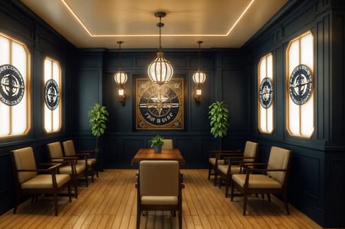photo from pinterest of nautical-style interior designed (coffee shop interior) . . cinematic photo, highly detailed, cinematic lighting, ultra-detailed, ultrarealistic, photorealism, 8k. trending on pinterest. nautical interior design style. masterpiece, cinematic light, ultrarealistic+, photorealistic+, 8k, raw photo, realistic, sharp focus on eyes, (symmetrical eyes), (intact eyes), hyperrealistic, highest quality, best quality, , highly detailed, masterpiece, best quality, extremely detailed 8k wallpaper, masterpiece, best quality, ultra-detailed, best shadow, detailed background, detailed face, detailed eyes, high contrast, best illumination, detailed face, dulux, caustic, dynamic angle, detailed glow. dramatic lighting. highly detailed, insanely detailed hair, symmetrical, intricate details, professionally retouched, 8k high definition. strong bokeh. award winning photo.