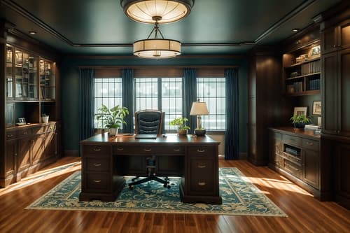 photo from pinterest of nautical-style interior designed (home office interior) with cabinets and plant and desk lamp and office chair and computer desk and cabinets. . . cinematic photo, highly detailed, cinematic lighting, ultra-detailed, ultrarealistic, photorealism, 8k. trending on pinterest. nautical interior design style. masterpiece, cinematic light, ultrarealistic+, photorealistic+, 8k, raw photo, realistic, sharp focus on eyes, (symmetrical eyes), (intact eyes), hyperrealistic, highest quality, best quality, , highly detailed, masterpiece, best quality, extremely detailed 8k wallpaper, masterpiece, best quality, ultra-detailed, best shadow, detailed background, detailed face, detailed eyes, high contrast, best illumination, detailed face, dulux, caustic, dynamic angle, detailed glow. dramatic lighting. highly detailed, insanely detailed hair, symmetrical, intricate details, professionally retouched, 8k high definition. strong bokeh. award winning photo.