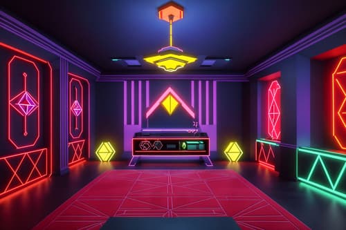photo from pinterest of art deco-style interior designed (gaming room interior) . with geometric shapes and angular shapes and exuberant shapes and bright and cheerful colors and bold geometry and abstract patterns and glamour and geometric lines. . cinematic photo, highly detailed, cinematic lighting, ultra-detailed, ultrarealistic, photorealism, 8k. trending on pinterest. art deco interior design style. masterpiece, cinematic light, ultrarealistic+, photorealistic+, 8k, raw photo, realistic, sharp focus on eyes, (symmetrical eyes), (intact eyes), hyperrealistic, highest quality, best quality, , highly detailed, masterpiece, best quality, extremely detailed 8k wallpaper, masterpiece, best quality, ultra-detailed, best shadow, detailed background, detailed face, detailed eyes, high contrast, best illumination, detailed face, dulux, caustic, dynamic angle, detailed glow. dramatic lighting. highly detailed, insanely detailed hair, symmetrical, intricate details, professionally retouched, 8k high definition. strong bokeh. award winning photo.