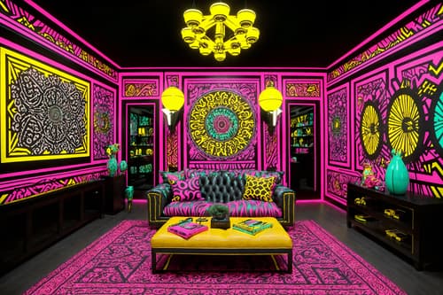 photo from pinterest of maximalist-style interior designed (clothing store interior) . with bold creativity and over-the-top aesthetic and bold patterns and vibrant and playful and eye-catching and bold colors and more is more philosophy. . cinematic photo, highly detailed, cinematic lighting, ultra-detailed, ultrarealistic, photorealism, 8k. trending on pinterest. maximalist interior design style. masterpiece, cinematic light, ultrarealistic+, photorealistic+, 8k, raw photo, realistic, sharp focus on eyes, (symmetrical eyes), (intact eyes), hyperrealistic, highest quality, best quality, , highly detailed, masterpiece, best quality, extremely detailed 8k wallpaper, masterpiece, best quality, ultra-detailed, best shadow, detailed background, detailed face, detailed eyes, high contrast, best illumination, detailed face, dulux, caustic, dynamic angle, detailed glow. dramatic lighting. highly detailed, insanely detailed hair, symmetrical, intricate details, professionally retouched, 8k high definition. strong bokeh. award winning photo.
