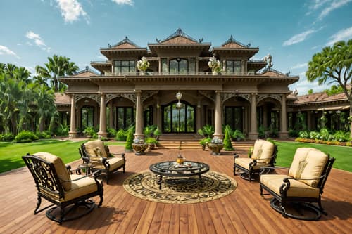 photo from pinterest of baroque-style designed (outdoor patio ) with deck with deck chairs and barbeque or grill and plant and grass and patio couch with pillows and deck with deck chairs. . with grandeur and expensive and plush flooring and intricate carvings and ornaments and opulent and colossal furniture and crystal and glass accents and tension and twisted columns and movement. . cinematic photo, highly detailed, cinematic lighting, ultra-detailed, ultrarealistic, photorealism, 8k. trending on pinterest. baroque design style. masterpiece, cinematic light, ultrarealistic+, photorealistic+, 8k, raw photo, realistic, sharp focus on eyes, (symmetrical eyes), (intact eyes), hyperrealistic, highest quality, best quality, , highly detailed, masterpiece, best quality, extremely detailed 8k wallpaper, masterpiece, best quality, ultra-detailed, best shadow, detailed background, detailed face, detailed eyes, high contrast, best illumination, detailed face, dulux, caustic, dynamic angle, detailed glow. dramatic lighting. highly detailed, insanely detailed hair, symmetrical, intricate details, professionally retouched, 8k high definition. strong bokeh. award winning photo.