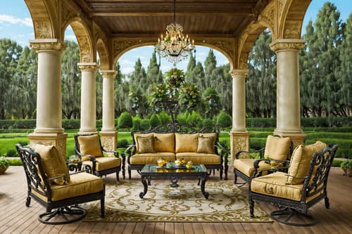 photo from pinterest of baroque-style designed (outdoor patio ) with deck with deck chairs and barbeque or grill and plant and grass and patio couch with pillows and deck with deck chairs. . with grandeur and expensive and plush flooring and intricate carvings and ornaments and opulent and colossal furniture and crystal and glass accents and tension and twisted columns and movement. . cinematic photo, highly detailed, cinematic lighting, ultra-detailed, ultrarealistic, photorealism, 8k. trending on pinterest. baroque design style. masterpiece, cinematic light, ultrarealistic+, photorealistic+, 8k, raw photo, realistic, sharp focus on eyes, (symmetrical eyes), (intact eyes), hyperrealistic, highest quality, best quality, , highly detailed, masterpiece, best quality, extremely detailed 8k wallpaper, masterpiece, best quality, ultra-detailed, best shadow, detailed background, detailed face, detailed eyes, high contrast, best illumination, detailed face, dulux, caustic, dynamic angle, detailed glow. dramatic lighting. highly detailed, insanely detailed hair, symmetrical, intricate details, professionally retouched, 8k high definition. strong bokeh. award winning photo.