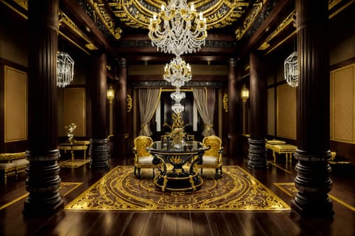 photo from pinterest of baroque-style interior designed (onsen interior) . with tension and twisted columns and pedestal feet and crystal and glass accents and sensuous richness and drama and opulent and colossal furniture and emotional exuberance. . cinematic photo, highly detailed, cinematic lighting, ultra-detailed, ultrarealistic, photorealism, 8k. trending on pinterest. baroque interior design style. masterpiece, cinematic light, ultrarealistic+, photorealistic+, 8k, raw photo, realistic, sharp focus on eyes, (symmetrical eyes), (intact eyes), hyperrealistic, highest quality, best quality, , highly detailed, masterpiece, best quality, extremely detailed 8k wallpaper, masterpiece, best quality, ultra-detailed, best shadow, detailed background, detailed face, detailed eyes, high contrast, best illumination, detailed face, dulux, caustic, dynamic angle, detailed glow. dramatic lighting. highly detailed, insanely detailed hair, symmetrical, intricate details, professionally retouched, 8k high definition. strong bokeh. award winning photo.