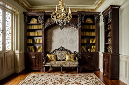 photo from pinterest of baroque-style interior designed (drop zone interior) with wall hooks for coats and storage baskets and a bench and high up storage and shelves for shoes and cabinets and lockers and storage drawers. . with twisted columns and pedestal feet and drama and heavy moldings and crystal and glass accents and dynamism and luxurious floral and damask fabrics and intricate carvings and ornaments. . cinematic photo, highly detailed, cinematic lighting, ultra-detailed, ultrarealistic, photorealism, 8k. trending on pinterest. baroque interior design style. masterpiece, cinematic light, ultrarealistic+, photorealistic+, 8k, raw photo, realistic, sharp focus on eyes, (symmetrical eyes), (intact eyes), hyperrealistic, highest quality, best quality, , highly detailed, masterpiece, best quality, extremely detailed 8k wallpaper, masterpiece, best quality, ultra-detailed, best shadow, detailed background, detailed face, detailed eyes, high contrast, best illumination, detailed face, dulux, caustic, dynamic angle, detailed glow. dramatic lighting. highly detailed, insanely detailed hair, symmetrical, intricate details, professionally retouched, 8k high definition. strong bokeh. award winning photo.