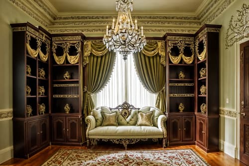 photo from pinterest of baroque-style interior designed (drop zone interior) with wall hooks for coats and storage baskets and a bench and high up storage and shelves for shoes and cabinets and lockers and storage drawers. . with twisted columns and pedestal feet and drama and heavy moldings and crystal and glass accents and dynamism and luxurious floral and damask fabrics and intricate carvings and ornaments. . cinematic photo, highly detailed, cinematic lighting, ultra-detailed, ultrarealistic, photorealism, 8k. trending on pinterest. baroque interior design style. masterpiece, cinematic light, ultrarealistic+, photorealistic+, 8k, raw photo, realistic, sharp focus on eyes, (symmetrical eyes), (intact eyes), hyperrealistic, highest quality, best quality, , highly detailed, masterpiece, best quality, extremely detailed 8k wallpaper, masterpiece, best quality, ultra-detailed, best shadow, detailed background, detailed face, detailed eyes, high contrast, best illumination, detailed face, dulux, caustic, dynamic angle, detailed glow. dramatic lighting. highly detailed, insanely detailed hair, symmetrical, intricate details, professionally retouched, 8k high definition. strong bokeh. award winning photo.