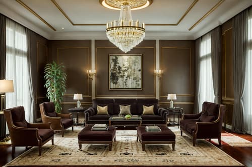 photo from pinterest of luxury-style interior designed (living room interior) with furniture and rug and occasional tables and plant and electric lamps and chairs and coffee tables and televisions. . . cinematic photo, highly detailed, cinematic lighting, ultra-detailed, ultrarealistic, photorealism, 8k. trending on pinterest. luxury interior design style. masterpiece, cinematic light, ultrarealistic+, photorealistic+, 8k, raw photo, realistic, sharp focus on eyes, (symmetrical eyes), (intact eyes), hyperrealistic, highest quality, best quality, , highly detailed, masterpiece, best quality, extremely detailed 8k wallpaper, masterpiece, best quality, ultra-detailed, best shadow, detailed background, detailed face, detailed eyes, high contrast, best illumination, detailed face, dulux, caustic, dynamic angle, detailed glow. dramatic lighting. highly detailed, insanely detailed hair, symmetrical, intricate details, professionally retouched, 8k high definition. strong bokeh. award winning photo.