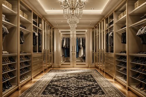 photo from pinterest of luxury-style interior designed (walk in closet interior) . . cinematic photo, highly detailed, cinematic lighting, ultra-detailed, ultrarealistic, photorealism, 8k. trending on pinterest. luxury interior design style. masterpiece, cinematic light, ultrarealistic+, photorealistic+, 8k, raw photo, realistic, sharp focus on eyes, (symmetrical eyes), (intact eyes), hyperrealistic, highest quality, best quality, , highly detailed, masterpiece, best quality, extremely detailed 8k wallpaper, masterpiece, best quality, ultra-detailed, best shadow, detailed background, detailed face, detailed eyes, high contrast, best illumination, detailed face, dulux, caustic, dynamic angle, detailed glow. dramatic lighting. highly detailed, insanely detailed hair, symmetrical, intricate details, professionally retouched, 8k high definition. strong bokeh. award winning photo.