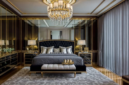 photo from pinterest of luxury-style interior designed (bedroom interior) with dresser closet and plant and headboard and bedside table or night stand and mirror and bed and storage bench or ottoman and night light. . . cinematic photo, highly detailed, cinematic lighting, ultra-detailed, ultrarealistic, photorealism, 8k. trending on pinterest. luxury interior design style. masterpiece, cinematic light, ultrarealistic+, photorealistic+, 8k, raw photo, realistic, sharp focus on eyes, (symmetrical eyes), (intact eyes), hyperrealistic, highest quality, best quality, , highly detailed, masterpiece, best quality, extremely detailed 8k wallpaper, masterpiece, best quality, ultra-detailed, best shadow, detailed background, detailed face, detailed eyes, high contrast, best illumination, detailed face, dulux, caustic, dynamic angle, detailed glow. dramatic lighting. highly detailed, insanely detailed hair, symmetrical, intricate details, professionally retouched, 8k high definition. strong bokeh. award winning photo.