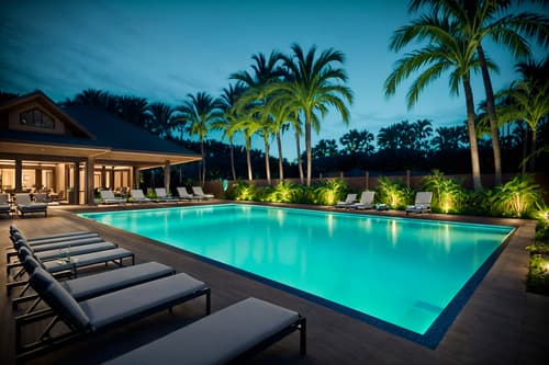 photo from pinterest of luxury-style designed (outdoor pool area ) with pool lounge chairs and pool lights and pool and pool lounge chairs. . . cinematic photo, highly detailed, cinematic lighting, ultra-detailed, ultrarealistic, photorealism, 8k. trending on pinterest. luxury design style. masterpiece, cinematic light, ultrarealistic+, photorealistic+, 8k, raw photo, realistic, sharp focus on eyes, (symmetrical eyes), (intact eyes), hyperrealistic, highest quality, best quality, , highly detailed, masterpiece, best quality, extremely detailed 8k wallpaper, masterpiece, best quality, ultra-detailed, best shadow, detailed background, detailed face, detailed eyes, high contrast, best illumination, detailed face, dulux, caustic, dynamic angle, detailed glow. dramatic lighting. highly detailed, insanely detailed hair, symmetrical, intricate details, professionally retouched, 8k high definition. strong bokeh. award winning photo.