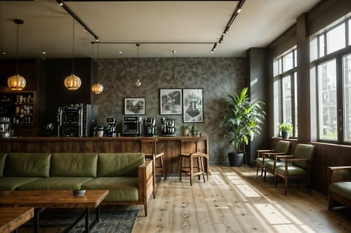 photo from pinterest of eco-friendly-style interior designed (coffee shop interior) . . cinematic photo, highly detailed, cinematic lighting, ultra-detailed, ultrarealistic, photorealism, 8k. trending on pinterest. eco-friendly interior design style. masterpiece, cinematic light, ultrarealistic+, photorealistic+, 8k, raw photo, realistic, sharp focus on eyes, (symmetrical eyes), (intact eyes), hyperrealistic, highest quality, best quality, , highly detailed, masterpiece, best quality, extremely detailed 8k wallpaper, masterpiece, best quality, ultra-detailed, best shadow, detailed background, detailed face, detailed eyes, high contrast, best illumination, detailed face, dulux, caustic, dynamic angle, detailed glow. dramatic lighting. highly detailed, insanely detailed hair, symmetrical, intricate details, professionally retouched, 8k high definition. strong bokeh. award winning photo.