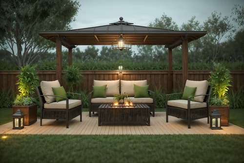 photo from pinterest of eco-friendly-style designed (outdoor patio ) with barbeque or grill and patio couch with pillows and grass and plant and deck with deck chairs and barbeque or grill. . . cinematic photo, highly detailed, cinematic lighting, ultra-detailed, ultrarealistic, photorealism, 8k. trending on pinterest. eco-friendly design style. masterpiece, cinematic light, ultrarealistic+, photorealistic+, 8k, raw photo, realistic, sharp focus on eyes, (symmetrical eyes), (intact eyes), hyperrealistic, highest quality, best quality, , highly detailed, masterpiece, best quality, extremely detailed 8k wallpaper, masterpiece, best quality, ultra-detailed, best shadow, detailed background, detailed face, detailed eyes, high contrast, best illumination, detailed face, dulux, caustic, dynamic angle, detailed glow. dramatic lighting. highly detailed, insanely detailed hair, symmetrical, intricate details, professionally retouched, 8k high definition. strong bokeh. award winning photo.