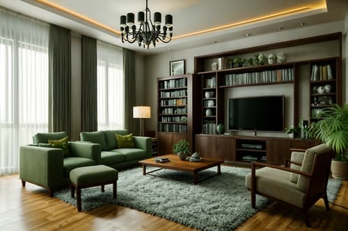 photo from pinterest of eco-friendly-style interior designed (living room interior) with plant and televisions and coffee tables and occasional tables and chairs and electric lamps and bookshelves and rug. . . cinematic photo, highly detailed, cinematic lighting, ultra-detailed, ultrarealistic, photorealism, 8k. trending on pinterest. eco-friendly interior design style. masterpiece, cinematic light, ultrarealistic+, photorealistic+, 8k, raw photo, realistic, sharp focus on eyes, (symmetrical eyes), (intact eyes), hyperrealistic, highest quality, best quality, , highly detailed, masterpiece, best quality, extremely detailed 8k wallpaper, masterpiece, best quality, ultra-detailed, best shadow, detailed background, detailed face, detailed eyes, high contrast, best illumination, detailed face, dulux, caustic, dynamic angle, detailed glow. dramatic lighting. highly detailed, insanely detailed hair, symmetrical, intricate details, professionally retouched, 8k high definition. strong bokeh. award winning photo.