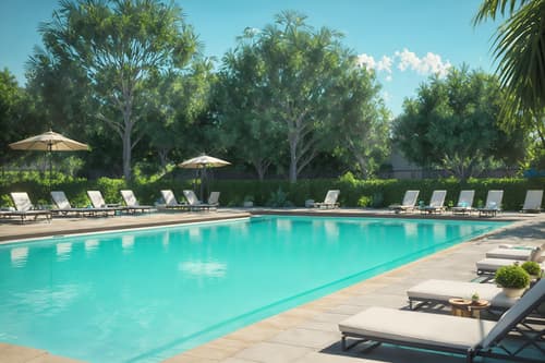 photo from pinterest of french-style designed (outdoor pool area ) with pool lounge chairs and pool lights and pool and pool lounge chairs. . . cinematic photo, highly detailed, cinematic lighting, ultra-detailed, ultrarealistic, photorealism, 8k. trending on pinterest. french design style. masterpiece, cinematic light, ultrarealistic+, photorealistic+, 8k, raw photo, realistic, sharp focus on eyes, (symmetrical eyes), (intact eyes), hyperrealistic, highest quality, best quality, , highly detailed, masterpiece, best quality, extremely detailed 8k wallpaper, masterpiece, best quality, ultra-detailed, best shadow, detailed background, detailed face, detailed eyes, high contrast, best illumination, detailed face, dulux, caustic, dynamic angle, detailed glow. dramatic lighting. highly detailed, insanely detailed hair, symmetrical, intricate details, professionally retouched, 8k high definition. strong bokeh. award winning photo.