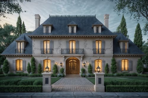 photo from pinterest of french-style exterior designed (house exterior exterior) . . cinematic photo, highly detailed, cinematic lighting, ultra-detailed, ultrarealistic, photorealism, 8k. trending on pinterest. french exterior design style. masterpiece, cinematic light, ultrarealistic+, photorealistic+, 8k, raw photo, realistic, sharp focus on eyes, (symmetrical eyes), (intact eyes), hyperrealistic, highest quality, best quality, , highly detailed, masterpiece, best quality, extremely detailed 8k wallpaper, masterpiece, best quality, ultra-detailed, best shadow, detailed background, detailed face, detailed eyes, high contrast, best illumination, detailed face, dulux, caustic, dynamic angle, detailed glow. dramatic lighting. highly detailed, insanely detailed hair, symmetrical, intricate details, professionally retouched, 8k high definition. strong bokeh. award winning photo.