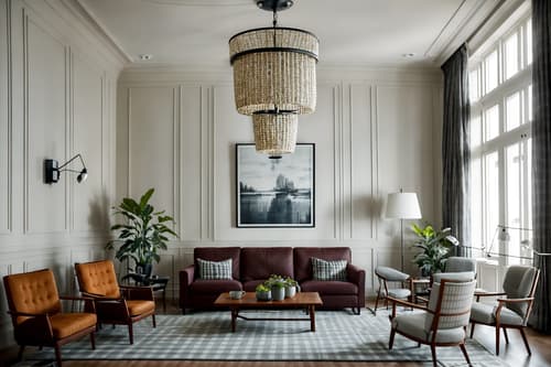 photo from pinterest of scandinavian-style interior designed (hotel lobby interior) with check in desk and plant and lounge chairs and sofas and rug and coffee tables and furniture and hanging lamps. . with . . cinematic photo, highly detailed, cinematic lighting, ultra-detailed, ultrarealistic, photorealism, 8k. trending on pinterest. scandinavian interior design style. masterpiece, cinematic light, ultrarealistic+, photorealistic+, 8k, raw photo, realistic, sharp focus on eyes, (symmetrical eyes), (intact eyes), hyperrealistic, highest quality, best quality, , highly detailed, masterpiece, best quality, extremely detailed 8k wallpaper, masterpiece, best quality, ultra-detailed, best shadow, detailed background, detailed face, detailed eyes, high contrast, best illumination, detailed face, dulux, caustic, dynamic angle, detailed glow. dramatic lighting. highly detailed, insanely detailed hair, symmetrical, intricate details, professionally retouched, 8k high definition. strong bokeh. award winning photo.