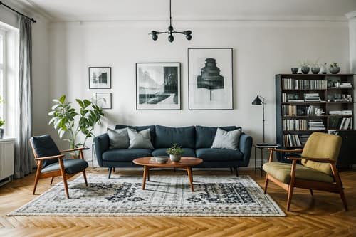 photo from pinterest of scandinavian-style interior designed (living room interior) with chairs and plant and rug and bookshelves and furniture and sofa and televisions and occasional tables. . with . . cinematic photo, highly detailed, cinematic lighting, ultra-detailed, ultrarealistic, photorealism, 8k. trending on pinterest. scandinavian interior design style. masterpiece, cinematic light, ultrarealistic+, photorealistic+, 8k, raw photo, realistic, sharp focus on eyes, (symmetrical eyes), (intact eyes), hyperrealistic, highest quality, best quality, , highly detailed, masterpiece, best quality, extremely detailed 8k wallpaper, masterpiece, best quality, ultra-detailed, best shadow, detailed background, detailed face, detailed eyes, high contrast, best illumination, detailed face, dulux, caustic, dynamic angle, detailed glow. dramatic lighting. highly detailed, insanely detailed hair, symmetrical, intricate details, professionally retouched, 8k high definition. strong bokeh. award winning photo.