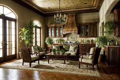 photo from pinterest of mediterranean-style interior designed (kitchen living combo interior) with furniture and chairs and rug and plant and plant and kitchen cabinets and coffee tables and sofa. . . cinematic photo, highly detailed, cinematic lighting, ultra-detailed, ultrarealistic, photorealism, 8k. trending on pinterest. mediterranean interior design style. masterpiece, cinematic light, ultrarealistic+, photorealistic+, 8k, raw photo, realistic, sharp focus on eyes, (symmetrical eyes), (intact eyes), hyperrealistic, highest quality, best quality, , highly detailed, masterpiece, best quality, extremely detailed 8k wallpaper, masterpiece, best quality, ultra-detailed, best shadow, detailed background, detailed face, detailed eyes, high contrast, best illumination, detailed face, dulux, caustic, dynamic angle, detailed glow. dramatic lighting. highly detailed, insanely detailed hair, symmetrical, intricate details, professionally retouched, 8k high definition. strong bokeh. award winning photo.